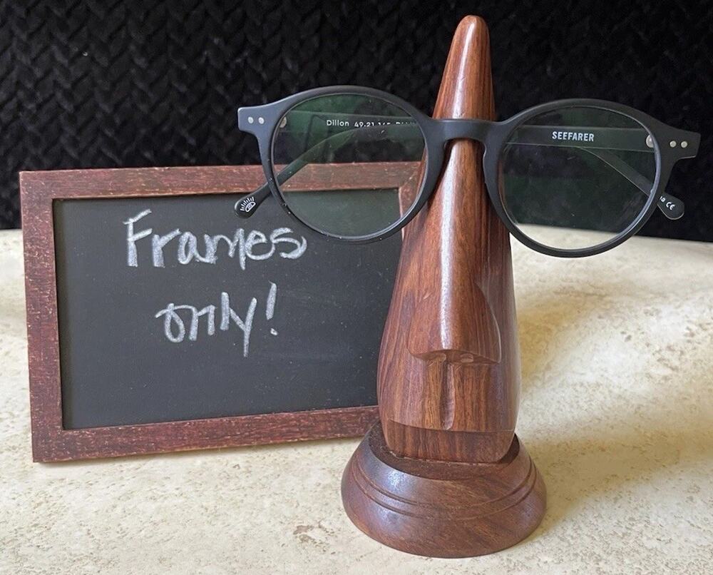 Seefarer Eyeglass Frames Dillon Black Round Full Plastic 49-21-145 FRAMES ONLY